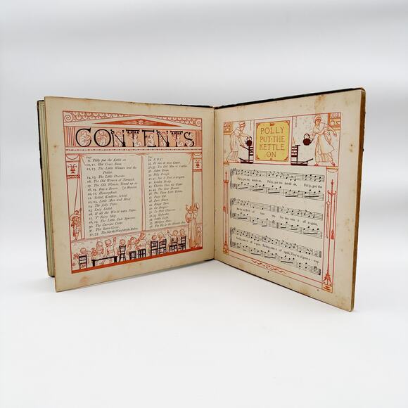 Antique Walter Crane Book “The Baby’s Bouquet” 1st Edn 1878 - Picture 5 of 13